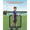VEVOR Soccer Rebounder Rebound Net, Kick-Back 34"x34", Portable Football Training Gifts, Fully Adjustable Angles Goal Net, Aids & Equipment for Kids Teens & All Ages, Easy Set Up & Perfect Storage
