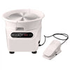 VEVOR Pottery Wheel, Direct Drive Ceramic Wheel with Shaping Tools for DIY Art Craft, 11 inch Pottery Forming Machine, 450W Electric Wheel for Pottery with Foot Pedal and LCD Touch Screen, White