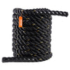 VEVOR Battle Rope, 1.5 Inch Diameter 30Ft Length Polyester Exercise Rope, Battle Exercise Equipment, Heavy Weighted Rope for Home Gym Body Workout Core Strength Training Muscle Building Fitness