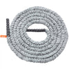 VEVOR Battle Rope, 1.5 Inch Diameter 30Ft Length Polyester Exercise Rope, Battle Exercise Equipment with Protect Sleeve & Anchor, Heavy Weighted Rope for Home Gym Workout Core Strength Training, Gray
