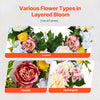 VEVOR Artificial Decorative Wreath, 24 in, White Pink Yellow, Decorated with Peonies, Hydrangeas, Year Round Wreath for All Seasons Indoor and Outdoor Home Wall Window Festival Wedding Decorations