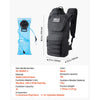 VEVOR Hydration Backpack, Water Backpack with 3L TPU Water Bladder, Tactical Molle Hiking Hydration Pack with Storage for Men Women, Hydro Water Daypack for Hiking Running Cycling Camping