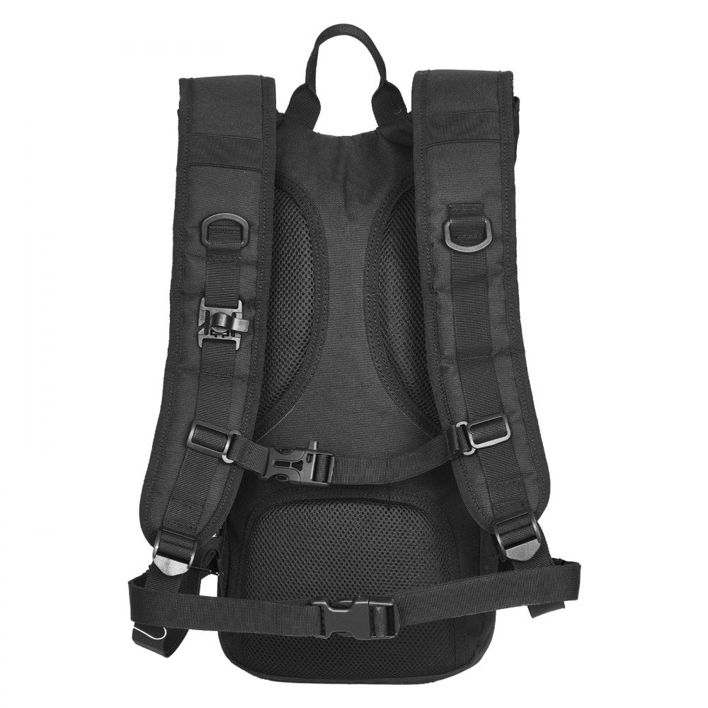 VEVOR Hydration Backpack, Water Backpack with 3L TPU Water Bladder, Tactical Molle Hiking Hydration Pack with Storage for Men Women, Hydro Water Daypack for Hiking Running Cycling Camping