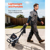 VEVOR Stand Airless Paint Sprayer, 650W, 3000PSI High Pressure Airless Sprayer with Cart, Cleaning Brush, Hose, Extension Rod, Nozzles, Electric Spray Paint Machine for House Exterior and Interior