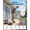 VEVOR Airless Paint Sprayer 650 W 3000 PSI High Pressure Airless Sprayer, For Interior & Exterior House Painting and DIY, Fine and Even, Lightweight Spray Machine with Tip Sets, Hose, Extension Rod