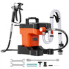 VEVOR Airless Paint Sprayer 650 W 3000 PSI High Pressure Airless Sprayer, For Interior & Exterior House Painting and DIY, Fine and Even, Lightweight Spray Machine with Tip Sets, Hose, Extension Rod