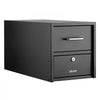 VEVOR Post Mount Mailbox, Anti-Pry & Anti-Theft Mailboxes for Outside, Heavy Duty Lockable Mail Box with Magnetic Door, Weather-Resistant Metal Post Box for House Outside 21.06 x 10.63 x 11.22 in