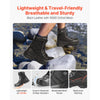 VEVOR Men's Military Tactical Boots, 8 inch Combat Hiking Work Boots, Lightweight & Breathable Side Zipper Mens Motorcycle Interceptor Trooper Boot, for Outdoor Security Mountaineering, US Size 10.5