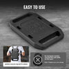 VEVOR Cast Iron Ruck Weights,  45LB Single Ruck Plate, Weighted Weights for Rucking, Solid Ruck Plate Weight for Rucking, Swings, Squat, Strength Training, Weightlifting, Fitness Workout