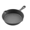 VEVOR Cast Iron Skillet, 3-Piece Frying Pan Set (6, 8, 10 in), Heavy-Duty Skillets with Heat-Resistant Handle, Pre-Seasoned Chef's Pan, Kitchen Cookware, for Oven, Gas, Electrical, Induction, Black