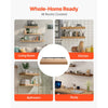 VEVOR Floating Shelf Bracket 1 Pack, 190 lbs/86 kg Weight Capacity, 34x6.2x1.5 inch / 863.6x157.4x38.1 mm, Heavy Duty Hidden Shelf Brackets Support, Wall Mounting Invisible Floating Shelves Bracket