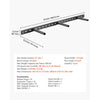 VEVOR Floating Shelf Bracket 1 Pack, 190 lbs/86 kg Weight Capacity, 34x6.2x1.5 inch / 863.6x157.4x38.1 mm, Heavy Duty Hidden Shelf Brackets Support, Wall Mounting Invisible Floating Shelves Bracket