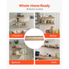 VEVOR Floating Shelf Bracket 1 Pack, 230 lbs/104 kg Weight Capacity, 43x6.2x1.5 inch / 1092.2x157.4x38.1 mm, Heavy Duty Hidden Shelf Brackets Support, Wall Mounting Invisible Floating Shelves Bracket