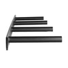 VEVOR Floating Shelf Bracket 1 Pack, 230 lbs/104 kg Weight Capacity, 43x6.2x1.5 inch / 1092.2x157.4x38.1 mm, Heavy Duty Hidden Shelf Brackets Support, Wall Mounting Invisible Floating Shelves Bracket
