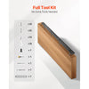 VEVOR Floating Shelf Bracket 1 Pack, 230 lbs/104 kg Weight Capacity, 46x6.2x3 inch / 1168.4x157.4x76.2 mm, Heavy Duty Hidden Shelf Brackets Support, Wall Mounting Invisible Floating Shelves Bracket
