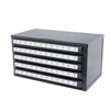 VEVOR Tap Dispenser Cabinet, Five-Drawer Tap Organizer Cabinet for #2-56-#12-28 Steel Tap Dispenser Organizer Cabinet with Labels, 60-Compartment Stackable Tap Cabinet for Tap Storage