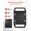 VEVOR Cast Iron Ruck Weights for Backpack, 45LB Single Ruck Plate, Weight Plate with Smooth Handle, Textured Finish for Rucking, Hiking, Swings, Strength Training, Weightlifting, Fitness Workout