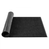 VEVOR Front Door Mat, 8 x 4 ft Commercial Floor Mat for Indoor and Outdoor, Stylish Striped Industrial Carpet with PVC Backing, Heavy Duty Washable Entry Rug for Hallway, Balcony, Garage, Grey