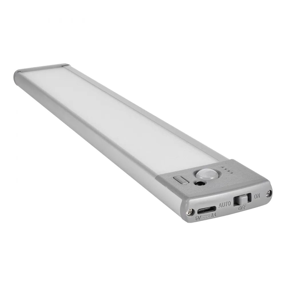 VEVOR Under Cabinet Lighting, 5 PCS,  68 LED Motion Sensor Lights, Rechargeable Battery Operated Closet Lights with Remote Control, Wireless Under Counter Light for Cabinets, Bookshelf, Stair, Hallway