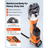 VEVOR Press Tool, 18V Electric Crimping Tool for 1/2", 3/4", 1", 1-1/4", 1-1/2", 2" Copper Pipes, 32KN Press Tool Compatible with ProPress - with 6 VUS Jaws, 2PCS 4AH Batteries, Charger & Toolbox