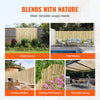 VEVOR Natural Bamboo Privacy Fence Screen, Eco-Friendly Privacy Bamboo Slat Fence, 6 ft H x 16 ft L Decorative Bamboo Screen Panel, for Garden, Backyard, Balcony, Patio, Pool Side