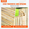 VEVOR Natural Rolled Bamboo Fence, Eco-Friendly Bamboo Privacy Fence 4 ft H x 6 ft L x 0.75 in D. , Decorative Bamboo Privacy Screen for Garden, Backyard, Balcony, Patio, Pool Side
