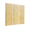 VEVOR Natural Rolled Bamboo Fence, Eco-Friendly Bamboo Privacy Fence 4 ft H x 6 ft L x 0.75 in D. , Decorative Bamboo Privacy Screen for Garden, Backyard, Balcony, Patio, Pool Side