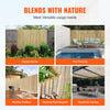 VEVOR Natural Rolled Bamboo Fence, Eco-Friendly Bamboo Privacy Fence 4 ft H x 8 ft L x 0.75 in D. , Decorative Bamboo Privacy Screen for Garden, Backyard, Balcony, Patio, Pool Side