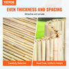 VEVOR Natural Rolled Bamboo Fence, Eco-Friendly Bamboo Privacy Fence 6 ft H x 8 ft L x 0.75 in D. , Decorative Bamboo Privacy Screen for Garden, Backyard, Balcony, Patio, Pool Side