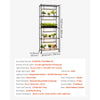 VEVOR Plant Shelf with Grow Light, 5-Tier Indoor Plant Stand, 71 in Tall Plants Display Rack with Wheels & 4/9/14H Timer, 80W T5 LED Full Spectrum Grow Lights, Flower Pot Holder for Seed Starting