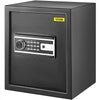 VEVOR Safe Box, 1.7 CU.FT Fingerprint Safe Box for Money with 2 Keys & Digital Keypad, Q235 Steel Safe Box for Storing Cash, Jewelry, Pistols, Documents, Watches in Home & Office & Hotel
