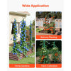 VEVOR Garden Stakes, 50 Pack, 70.87 inch, Plastic Coated Metal Tomato Stakes, Garden Sticks for Plants Support, with Pointed End and Non-Slip Bumps for Growing Climbing Plants, Outdoor Vegetables