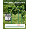 VEVOR Garden Stakes, 25 Pack, 82.68 inch, Plastic Coated Metal Tomato Stakes, Garden Sticks for Plants Support, with Pointed End and Non-Slip Bumps for Growing Climbing Plants, Outdoor Vegetables