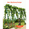 VEVOR Garden Stakes, 25 Pack, 82.68 inch, Plastic Coated Metal Tomato Stakes, Garden Sticks for Plants Support, with Pointed End and Non-Slip Bumps for Growing Climbing Plants, Outdoor Vegetables