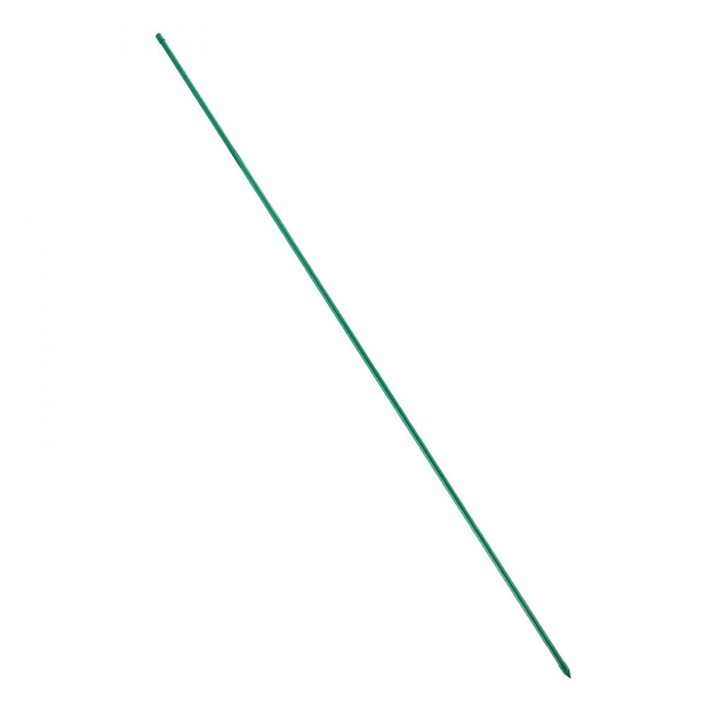 VEVOR Garden Stakes, 25 Pack, 82.68 inch, Plastic Coated Metal Tomato Stakes, Garden Sticks for Plants Support, with Pointed End and Non-Slip Bumps for Growing Climbing Plants, Outdoor Vegetables