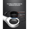 VEVOR Combination Wrench Set, 30-Piece Ratcheting Wrench Set with Organizer Rack, Cr-V Steel Wrench Set SAE 1/4" to 1", Metric 8 mm to 24 mm, Ideal for General Household, Garage, Workshop, Emergency