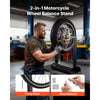 VEVOR Motorcycle Wheel Balancer, 88.2 lbs Capacity, Tire Balancer & Truing Stand with Adjustable Centering Cones and Truing Pointer, Balancing Tools for Most Motorcycles & Bicycles, 32-Inch Wheel Dia