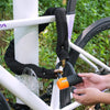 VEVOR Bike Chain Lock, 3.28 Ft Bicycle Chain Lock with 4 Keys, Heavy Duty Metal Steel Anti-Theft High Security Bike Locks, Perfect for Bike, Motorcycle, Scooter, Bicycle, Door, Fence or Gate, 14mm