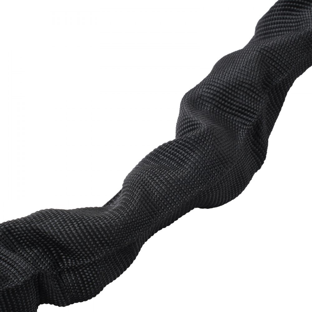VEVOR Bike Chain Lock, 3.94 Ft Combination Bicycle Chain Lock with 4 Keys, Heavy Duty Anti-Theft High Security Bike Locks, Perfect for Bike, Motorcycle, Scooter, Bicycle, Door, Fence or Gate, 8mm