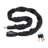 VEVOR Bike Chain Lock, 3.94 Ft Combination Bicycle Chain Lock with 4 Keys, Heavy Duty Anti-Theft High Security Bike Locks, Perfect for Bike, Motorcycle, Scooter, Bicycle, Door, Fence or Gate, 8mm