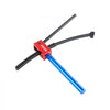 VEVOR Dirt Bike Tire Changing Tool Kit, Fits for Motocross Enduro 16"-21" Wheels, Includes 15-25 mm Axle Adapters, Dirt Bike Tire Changing Tools Compact Changer with 2 Irons and Protective Sleeve