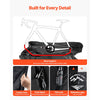 VEVOR Bike Travel Bag, Road Bike Bag Road Bicycle Storage Carry with TSA Lock & Dual Zipper, Black Bicycle Case Wheelbase 37-42 in for Air Travel, Outdoor Use, Airplane, Car, Train, Subway Transport