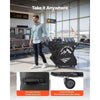 VEVOR Bike Travel Bag, Road Bike Bag Road Bicycle Storage Carry with TSA Lock & Dual Zipper, Black Bicycle Case Wheelbase 37-42 in for Air Travel, Outdoor Use, Airplane, Car, Train, Subway Transport