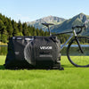 VEVOR Bike Travel Bag, Transport Universal Bicycle Storage Case Bag with TSA Lock, Support Plates, Protection and Fork Mount Stabilisation, Bicycle Case Max. Wheelbase 51 in for Airplane, Outdoor Use