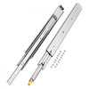 VEVOR Heavy Duty Drawer Slides, 1 Pair 30inch Locking Drawer Slides, 500lbs Load Capacity, Side Mount Ball Bearing Drawer Glides, Full Extension Industrial Locking Rail