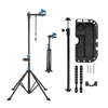 VEVOR Bike Repair Stand, 66 lb Heavy-duty Bicycle Work Stand with 32.8-56.6 in Adjustable Height & Magnetic Tool Tray, Foldable Bicycle Maintenance Rack, Shop Home Mechanics for Mountain & Road Bike