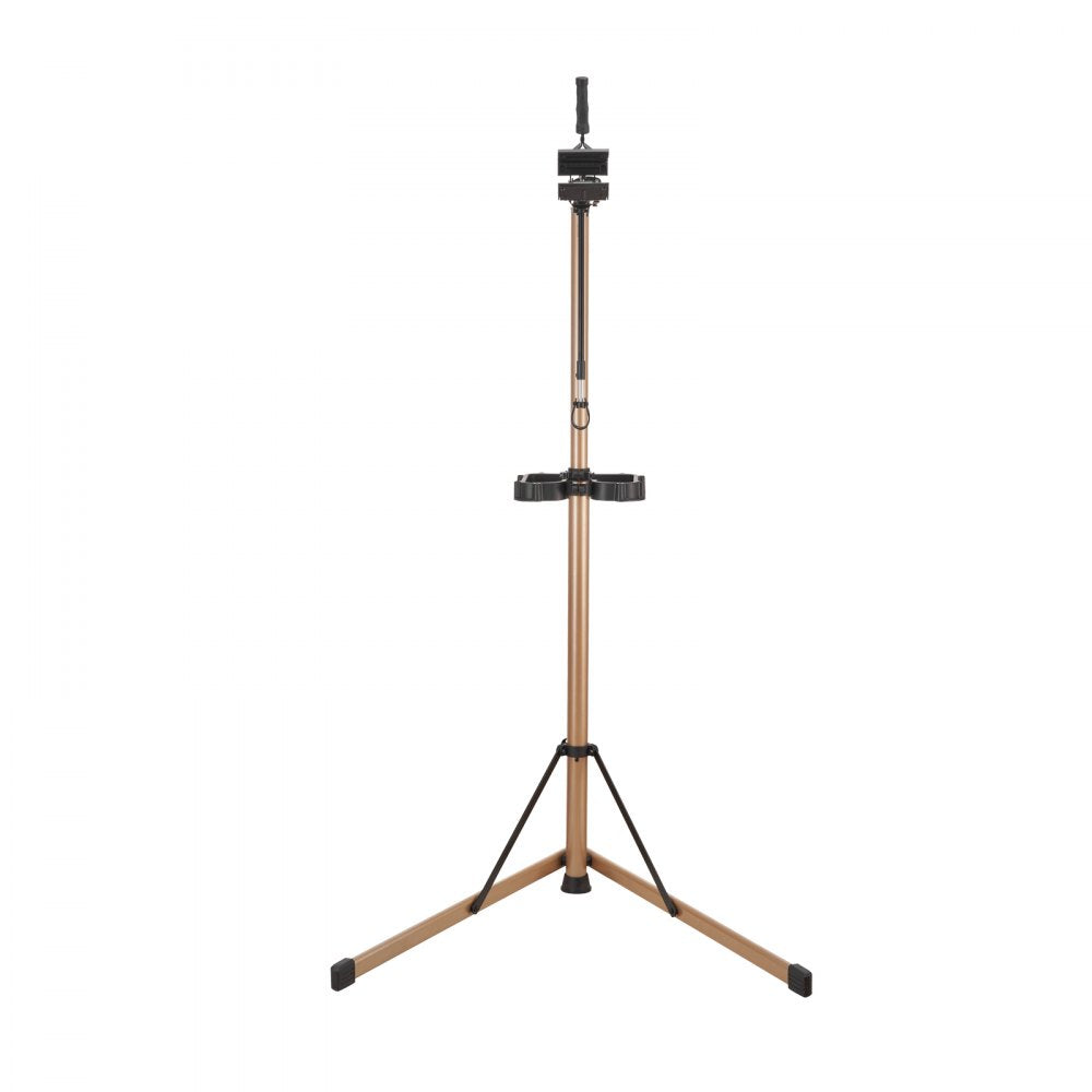 VEVOR Bike Repair Stand, Max. 110 lb Heavy-duty Bicycle Work Stand with 40.3-59.4 in Adjustable Height & Large Tool Tray, Foldable Ebike Maintenance Rack, Shop Home Mechanics for Mountain Road Bike