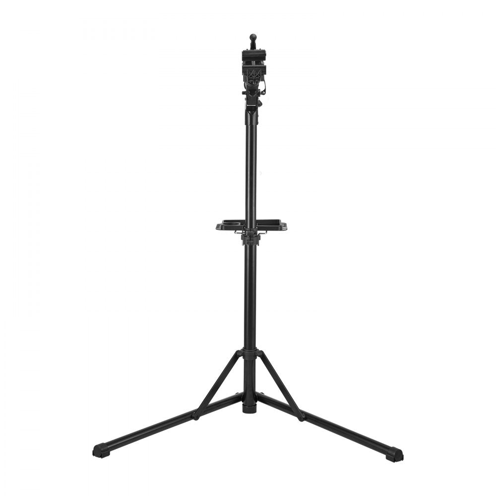 VEVOR Bike Repair Stand, 85 lb Heavy-duty Bicycle Work Stand with 40.7-64.1 in Adjustable Height & Magnetic Tool Tray, Foldable Bicycle Maintenance Rack, Shop Home Mechanics for Mountain & Road Bike