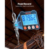 VEVOR Digital Crane Scale, 22000 lbs/10 T Max Capacity, Heavy Duty Industrial Hanging Scale with Cast Aluminum Case & LCD Display, 5 lbs Division & 3 Unit Switch, Remote Control for Garage Factory