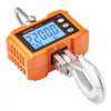 VEVOR Digital Crane Scale, 2200 lbs/1000 kg, Industrial Heavy Duty Hanging Scale with Remote Control, Cast Aluminum Case & LCD Screen, High Precision for Construction, Factory, Farm, Hunting (Orange)